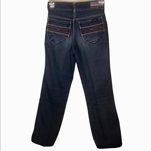 Vintage 70’s Girl’s Live Ins Embroidered Pocket Jeans Size 14 - Picture 1 of 11